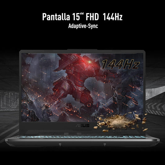 ASUS Laptop TUF Gaming A15 | AMD Ryzen 7 7445HS | NVIDIA GeForce RTX 3050 | 16GB - 512 SSD
