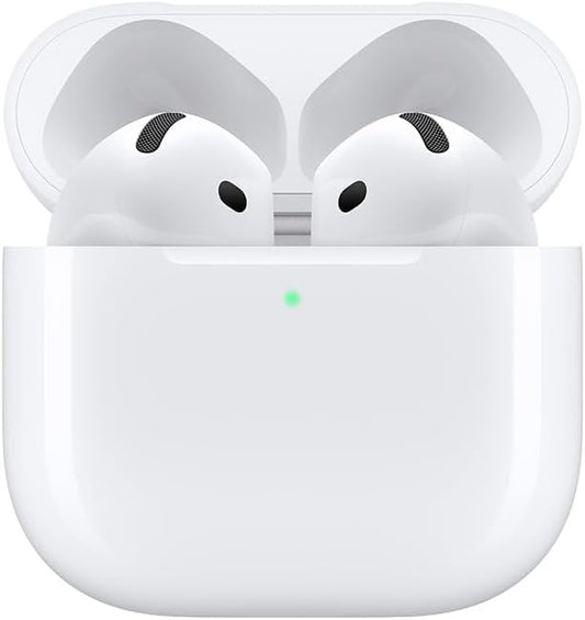 Audífonos inalámbricos AirPods 4 de Apple | Hasta 30 Horas de batería (SIN CANCELACIÓN DE RUIDO)