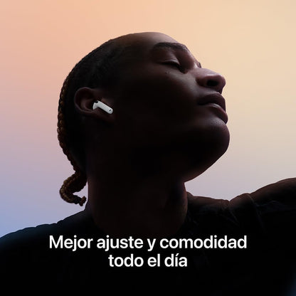 Audífonos inalámbricos AirPods 4 de Apple | Hasta 30 Horas de batería (SIN CANCELACIÓN DE RUIDO)