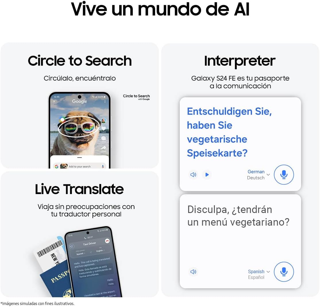 Samsung Galaxy S24 FE | 8GB RAM 256GB | Color Grafito