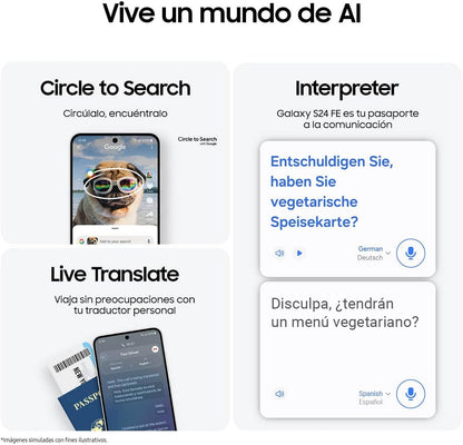 Samsung Galaxy S24 FE | 8GB RAM 256GB | Color Grafito