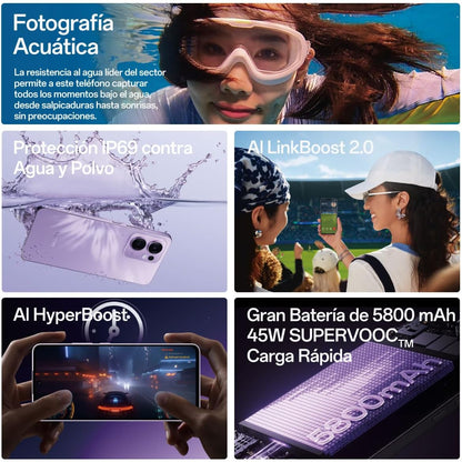 OPPO Reno 13 F | 256GB  12GB RAM | Cámara 50MP + 8MP +32MP