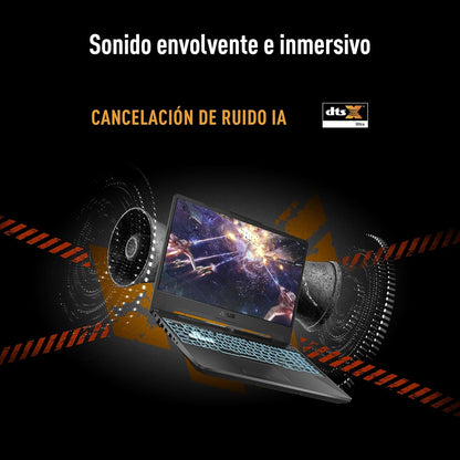 ASUS Laptop TUF Gaming A15 | AMD Ryzen 7 7445HS | NVIDIA GeForce RTX 3050 | 16GB - 512 SSD