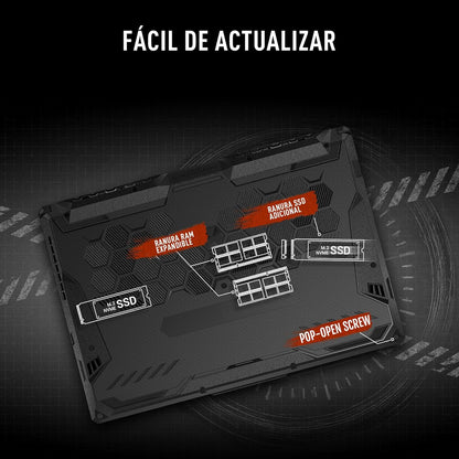 ASUS Laptop TUF Gaming A15 | AMD Ryzen 7 7445HS | NVIDIA GeForce RTX 3050 | 16GB - 512 SSD